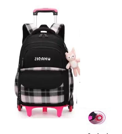 Cartable à Roulette 2 Compartiments Compact Oxford Mixte