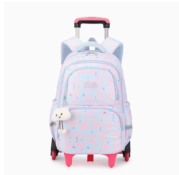 Cartable à Roulette Collège 53cm Format Généreux Oxford