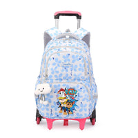 Cartable à Roulette Pat Patrouille 50cm 6 Roues Grande Capacité