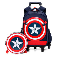 Cartable à Roulette Super Heros 42cm