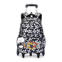 Cartable à Roulette Pat Patrouille 50cm 6 Roues Grande Capacité