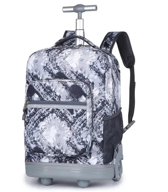 Cartable à Roulette 25L Compact Pratique Oxford