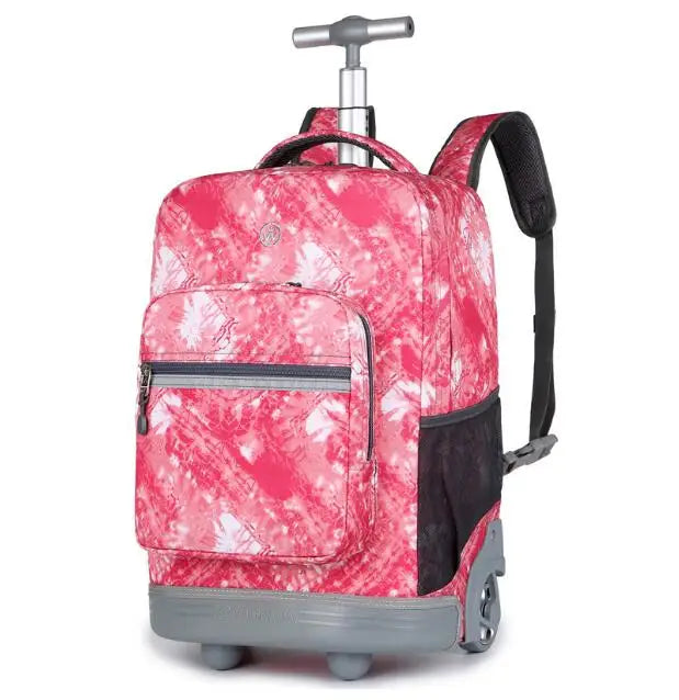 Cartable à Roulette 25L Compact Pratique Oxford