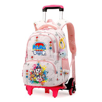 Cartable à Roulette Chiots Sauveteurs 2 en 1 Monte-Escaliers Laptop