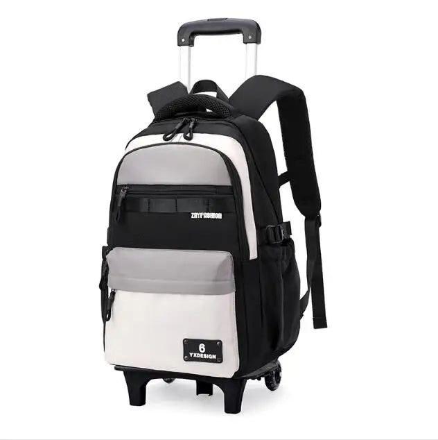 Cartable à Roulette CE2 CM1 CM2 47cm Compact
