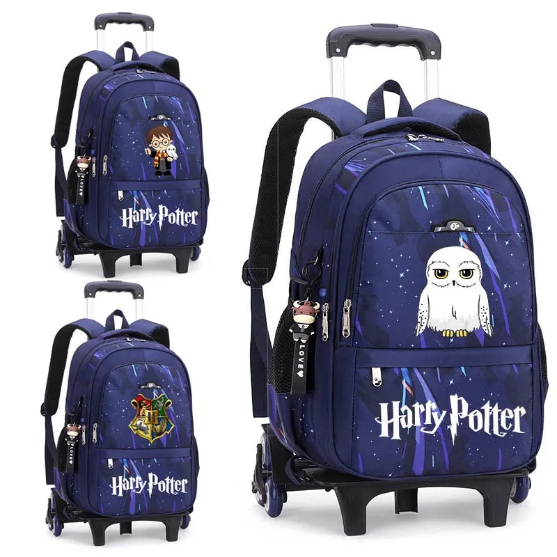 Cartable à Roulette Harry Potter 50cm Léger Waterproof Grande Capacité