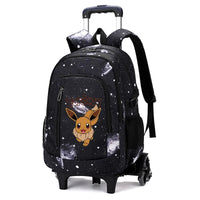 Cartable à Roulette Pokémon 52cm 6 Roues Monte-Escaliers