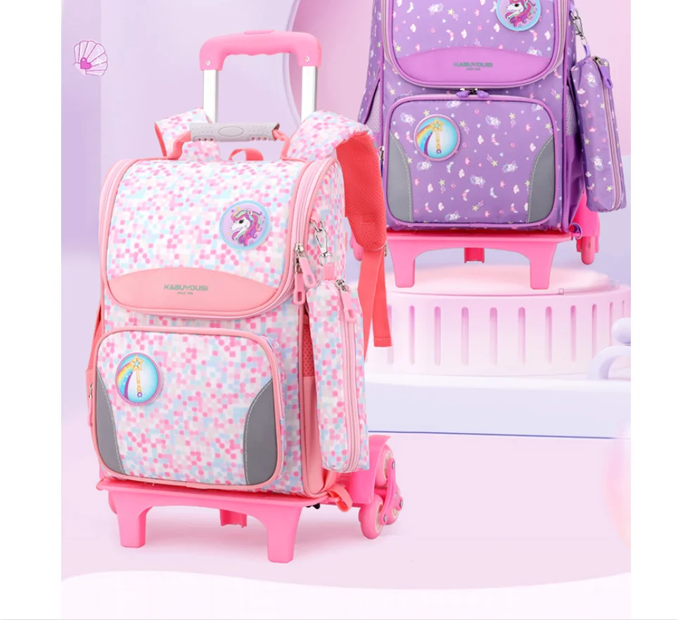 Cartable à Roulette CE2 CM1 CM2 45cm Mixte