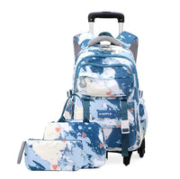 Cartable à Roulette Collège 50cm Set Lunch Bag