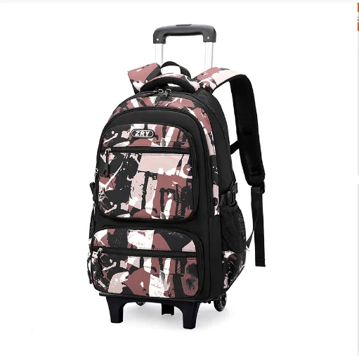 Cartable à Roulette Collège 53cm Léger Oxford