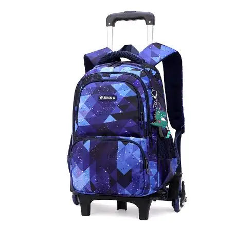 Cartable à Roulette CE2 CM1 CM2 48cm 6 Roues