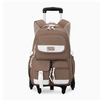 Cartable à Roulette Garçon 48cm Oxford Résistant