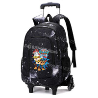 Cartable à Roulette Pat Patrouille 52cm 2 en 1 Monte-Escaliers