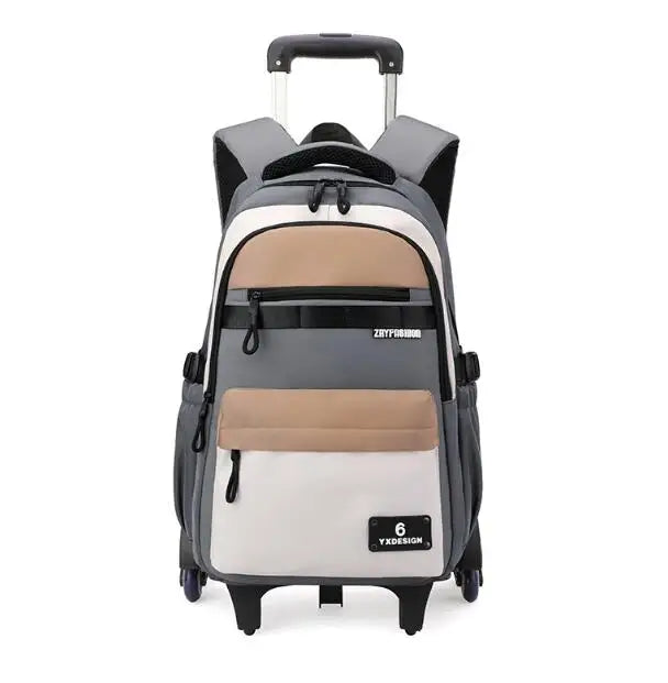 Cartable à Roulette CE2 CM1 CM2 47cm Compact