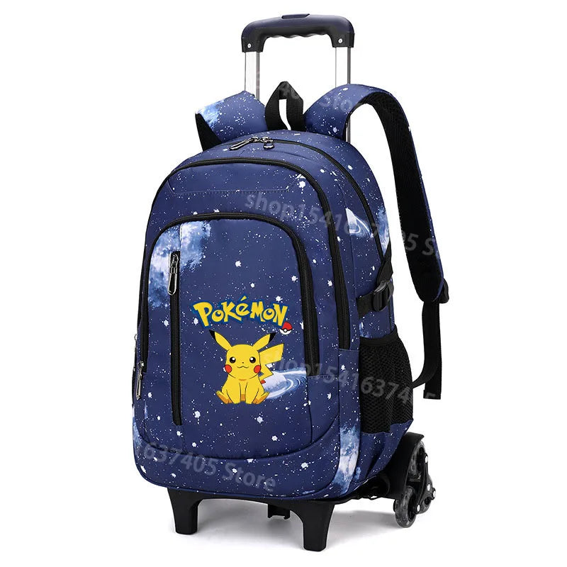 Cartable à Roulette Pokémon 50cm 2 en 1 Ciel Étoilé