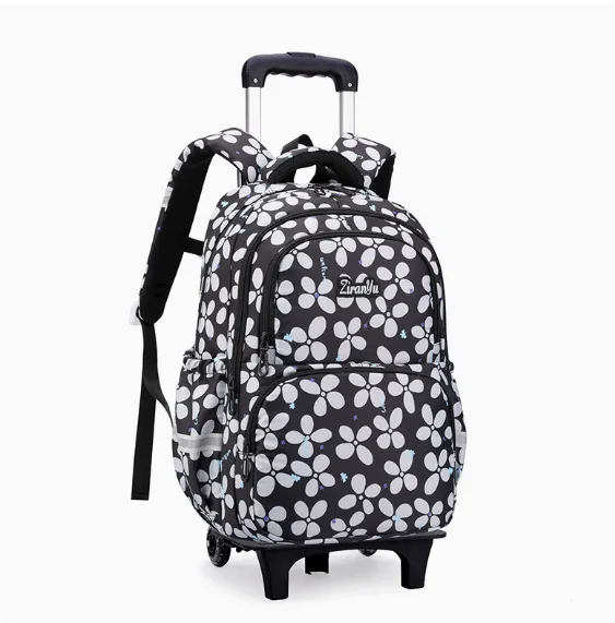 Cartable à Roulette Collège 53cm Format Généreux Oxford