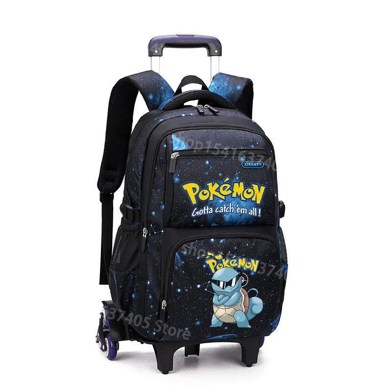 Cartable à Roulette Pokémon 43cm Pikachu Compact