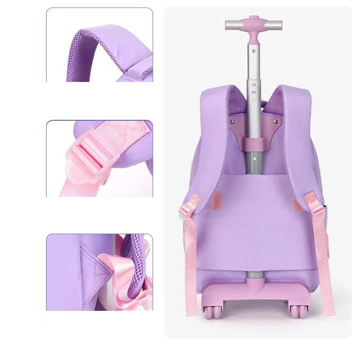 Cartable à Roulette Lycee Adulte 52cm Lunch Bag Set