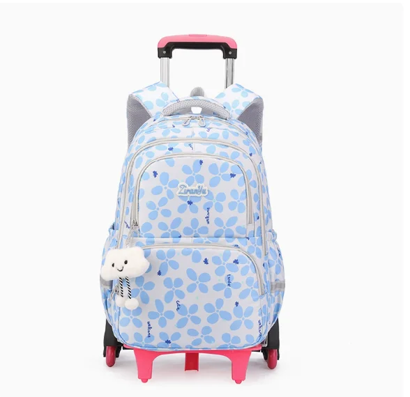 Cartable à Roulette Collège 53cm Format Généreux Oxford