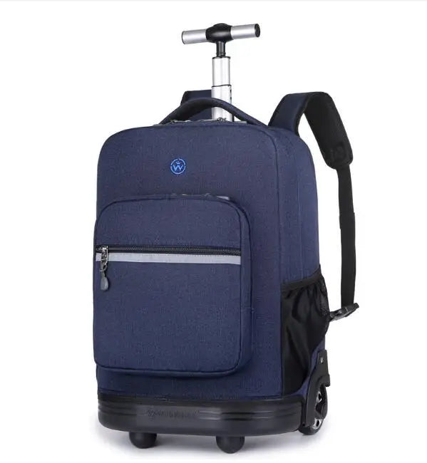 Cartable à Roulette 25L Compact Pratique Oxford