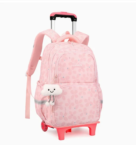 Cartable à Roulette Collège 53cm Format Généreux Oxford