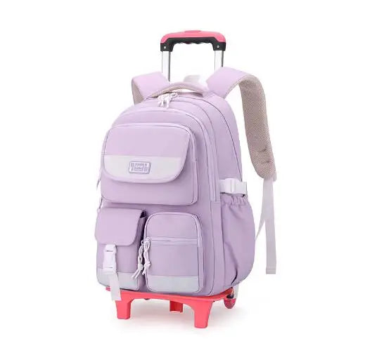 Cartable à Roulette Garçon 48cm Oxford Résistant