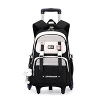 Cartable à Roulette Grand 55cm Très Grande Capacité