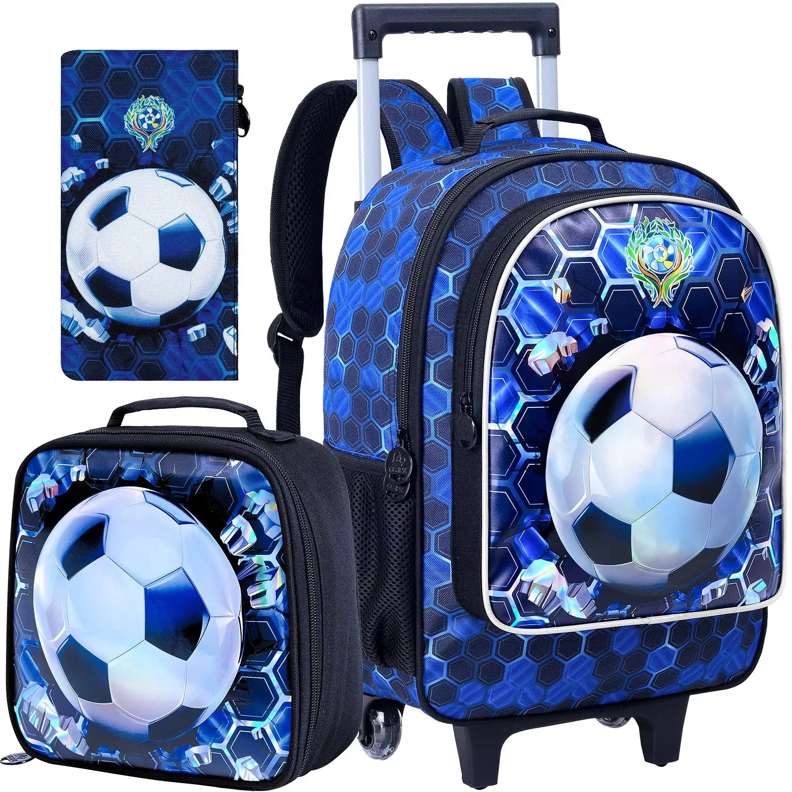 Cartable à Roulette Football 42cm Compact
