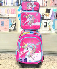 Cartable à Roulette Licorne 50cm Grand