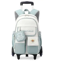 Cartable à Roulette Primaire 45cm Mixte Oxford Résistant