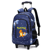 Cartable à Roulette Pokémon 50cm 2 en 1 Ciel Étoilé