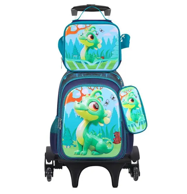 Cartable à Roulette Petit 40cm Léger Set