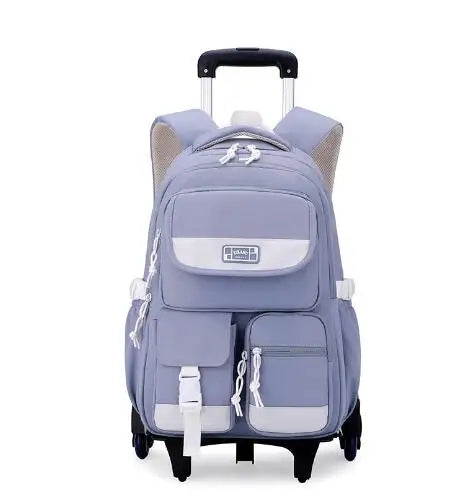 Cartable à Roulette Garçon 48cm Oxford Résistant