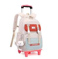 Cartable à Roulette Grand 55cm Très Grande Capacité