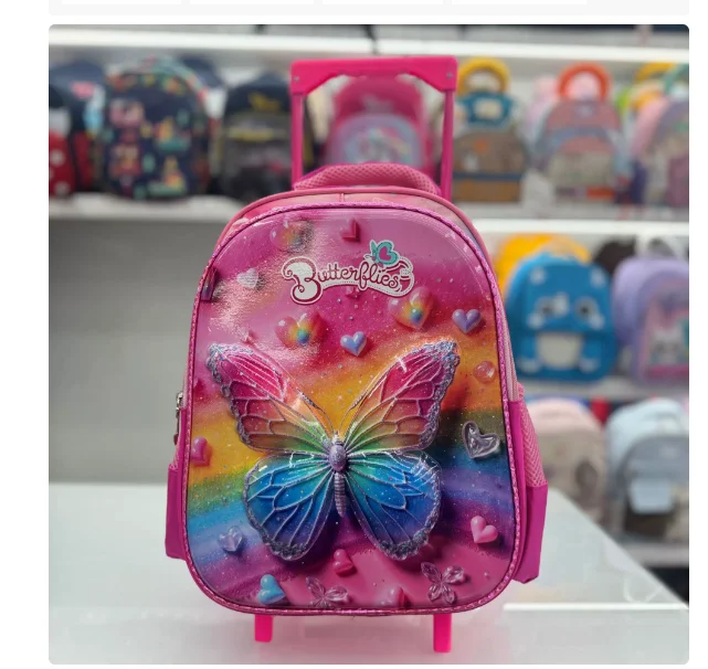 Cartable à Roulette Maternelle 46cm Garçons Filles