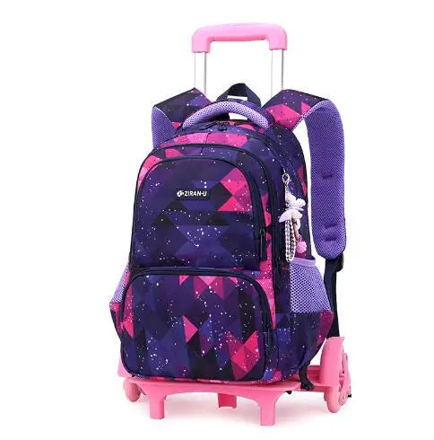 Cartable à Roulette CE2 CM1 CM2 48cm 6 Roues