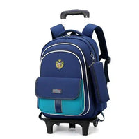 Cartable à Roulette 25L Fille Imperméable Set 3 Pièces