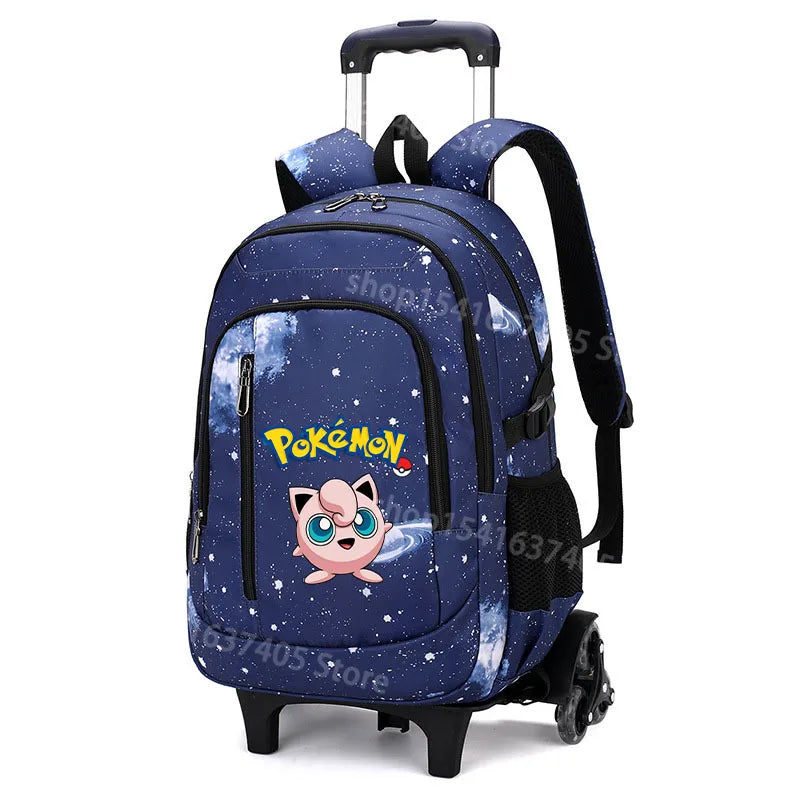 Cartable à Roulette Pokémon 50cm 2 en 1 Ciel Étoilé