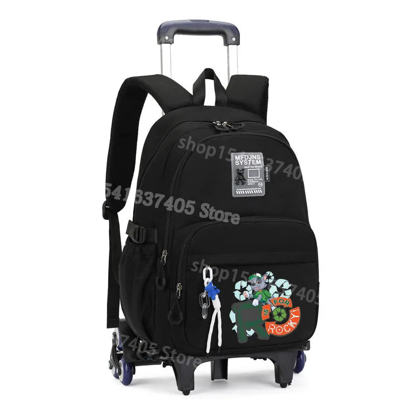 Cartable à Roulette Pat Patrouille 40cm Compact Léger