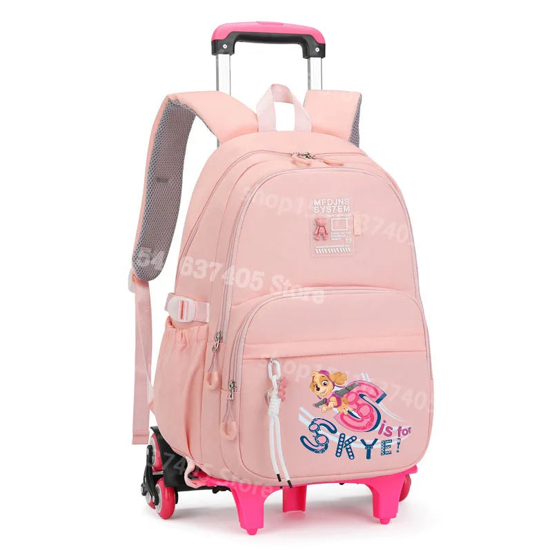 Cartable à Roulette Pat Patrouille 40cm Compact Léger