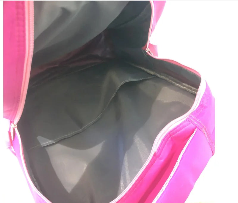 Cartable à Roulette Licorne 48cm Fille Set Lunch Bag Imperméable