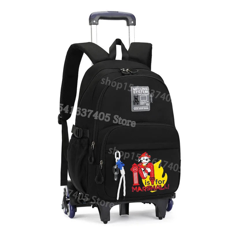 Cartable à Roulette Pat Patrouille 40cm Compact Léger