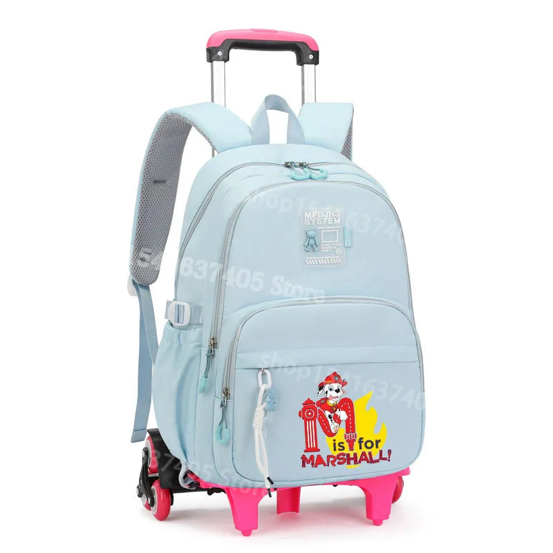 Cartable à Roulette Pat Patrouille 40cm Compact Léger