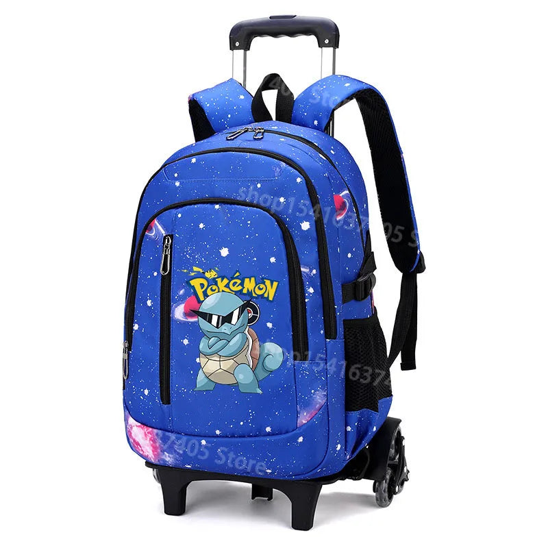Cartable à Roulette Pokémon 50cm 2 en 1 Ciel Étoilé
