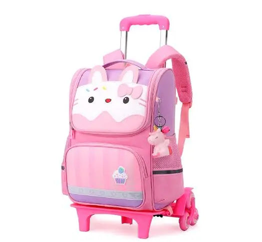 Cartable à Roulette CE2 CM1 CM2 49cm Spacieux
