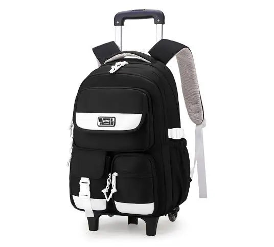 Cartable à Roulette Garçon 48cm Oxford Résistant