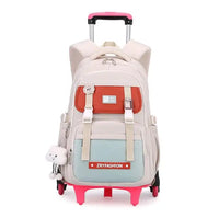 Cartable à Roulette Grand 55cm Très Grande Capacité
