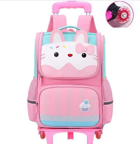 Cartable à Roulette CE2 CM1 CM2 49cm Spacieux