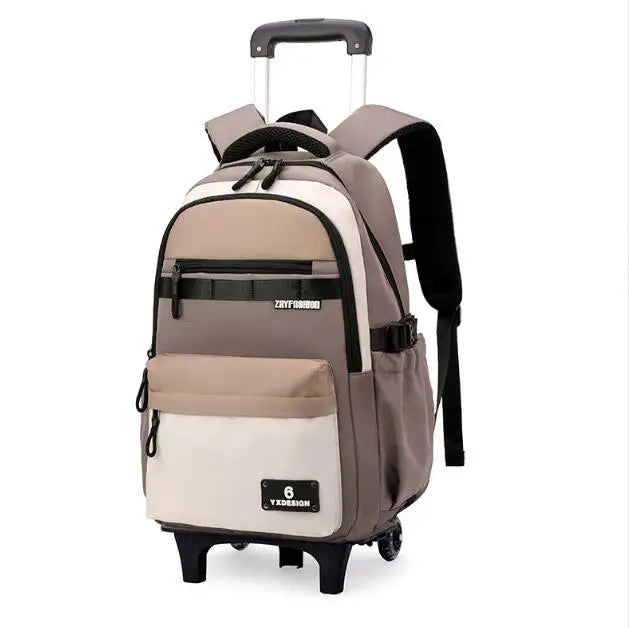 Cartable à Roulette CE2 CM1 CM2 47cm Compact