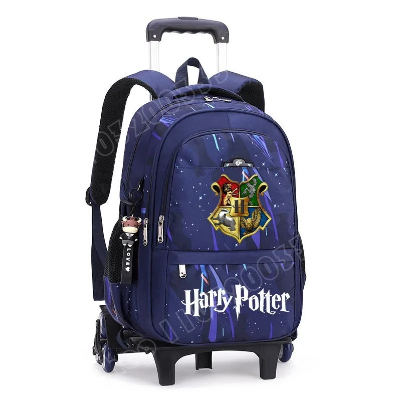 Cartable à Roulette Harry Potter 50cm Léger Waterproof Grande Capacité